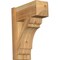 Ekena Millwork Olympic Rough Sawn Craftsman Outlooker, Western Red Cedar, 8"W x 18"D x 22"H OUT08X18X22OLY04RWR - alternate 1